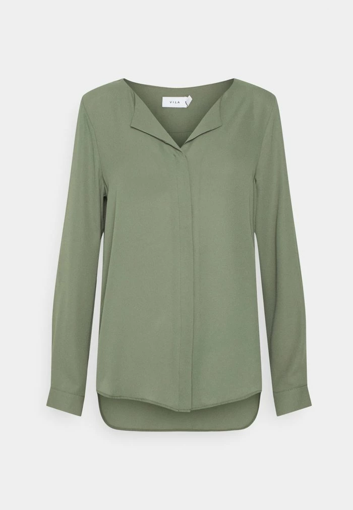 Vila VILUCY - Button-down Blouse - Four Leaf Clover 3 Vila VILUCY - Button-down Blouse - Four Leaf Clover