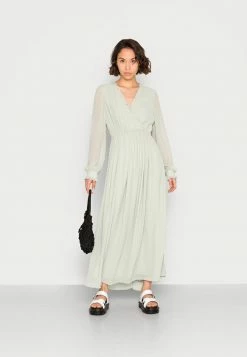 Alternative view of Vila VILUISA V NECK ANKLE DRESS - Occasion Wear - Desert Sage