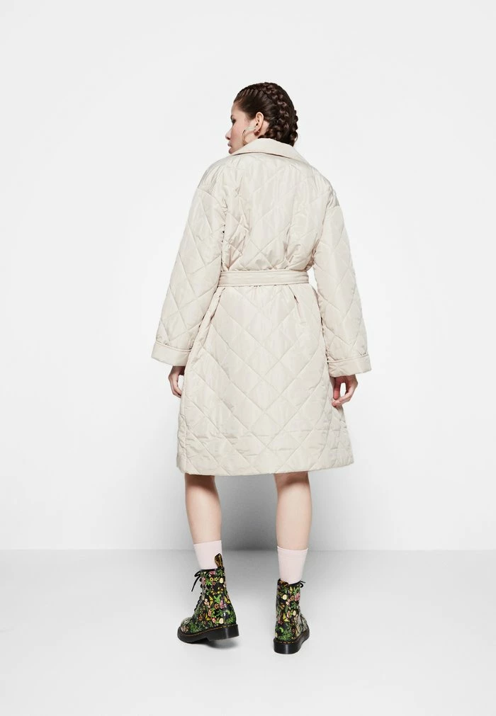 Vila VICHRIS COAT - Trenchcoat - Cement 5 Vila VICHRIS COAT - Trenchcoat - Cement - Image 3