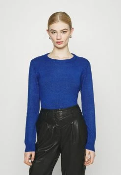 Vila ONECK NOOS - Jumper - Mazarine Blue Melange