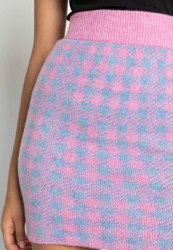 Vila VICHEKINA SHORT SKIRT - Mini Skirt - Kentucky Bluechecks -Vila shop 8873272f38284ce28a9afc1b2638a518