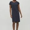 Vila VIDREAMERS KNEE NOOS - Jersey Dress - Total Eclipse