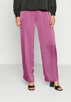 VILAVENNA STRAIGHT PANTS - Trousers - Fandango Pink