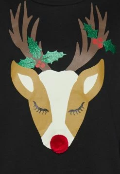 Vila VIRUST CHRISTMAS - Sweatshirt - Black -Vila shop 8a452105e24b49a08be0fc32c232ffce