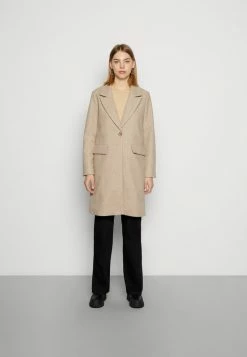 Vila VIKALVIS - Classic Coat - Natural