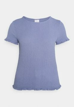 Vila VIHAGEN O NECK - Basic T-shirt - Colony Blue -Vila shop 8cf7c1bd31e34f5e93d14119ffbac1ff