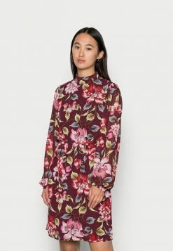 Vila VIURA TIE BELT DRESS - Day Dress - Winetasting