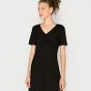Vila VIATHENA SHORT DRESS - Day Dress - Black