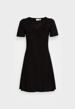 Vila VIATHENA SHORT DRESS - Day Dress - Black -Vila shop 95ed78b02c504101a9cc993cb3f0270c