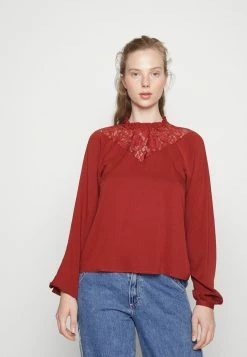 Vila VISUVITA - Long Sleeved Top - Fired Brick