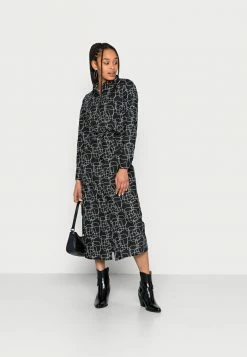 Vila VITUNES LONG DRESS - Shirt Dress - Black -Vila shop 994378903dc34c74ac54c2d6dec71889