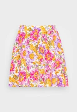 Vila VILINEA SKIRT - Mini Skirt - White/pink/orange/lilac -Vila shop 9eb50df78c7341da8245ac9952e6a8b6