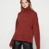 VILAJULI ROLLNECK - Jumper - Fired Brick -Vila shop 9ee77ae866a64a5fab98c13f75ce65c5
