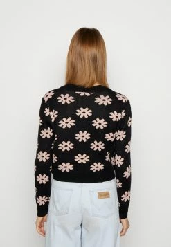 Vila VISAINT CARDIGAN - Cardigan - Black/misty Rose -Vila shop a0972200c6ab4f93b20e03b9a538d034