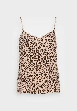 Vila CAMI SINGLET - Top - Brown -Vila shop a0d71e47165c4097baa33290efaeb995