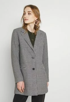 Vila VILUGGI COAT - Summer Jacket - Black/white
