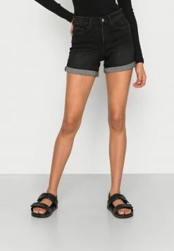 Vila VIDINA IT - Denim Shorts - Black Denim