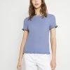 Vila VIHAGEN O NECK - Basic T-shirt - Colony Blue