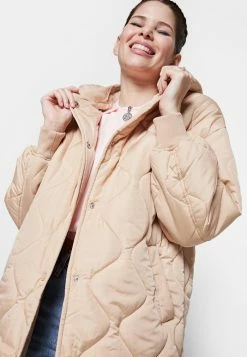 Vila QUILTED - Winter Coat - Sesame -Vila shop a4803330c2bc4a3ba2b0da5058e2dc38