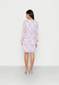 Vila VIFILLIPPA V NECK MIDI DRESS - Day Dress - Pastel Lila/white/purple 9 Vila VIFILLIPPA V NECK MIDI DRESS - Day Dress - Pastel Lila/white/purple -Vila shop a6ed126fb9a14c86a6ff14fd8da2d60a