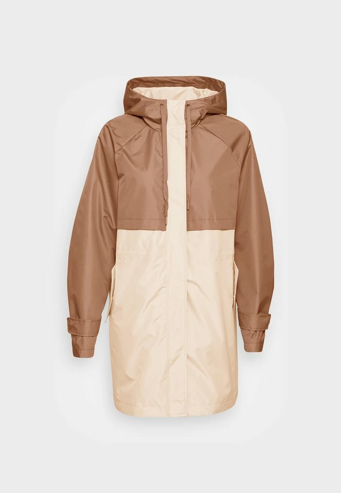 Vila VIAMINAS COATED - Parka - Portabella Cement 6 Vila VIAMINAS COATED - Parka - Portabella Cement - Image 4