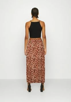 VILANA MIDI SLIT SKIRT - A-line Skirt - Leo -Vila shop a8672becd8674417a7dfd6d01dbf7d81