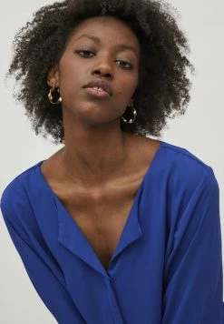 Vila VILUCY - Button-down Blouse - Mazarine Blue -Vila shop a9047716753a4c9ca04cde7b7294c3b1