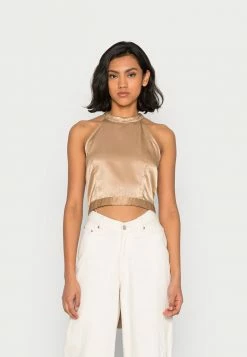 Vila VITONE HIGHNECK - Top - Tigers Eye