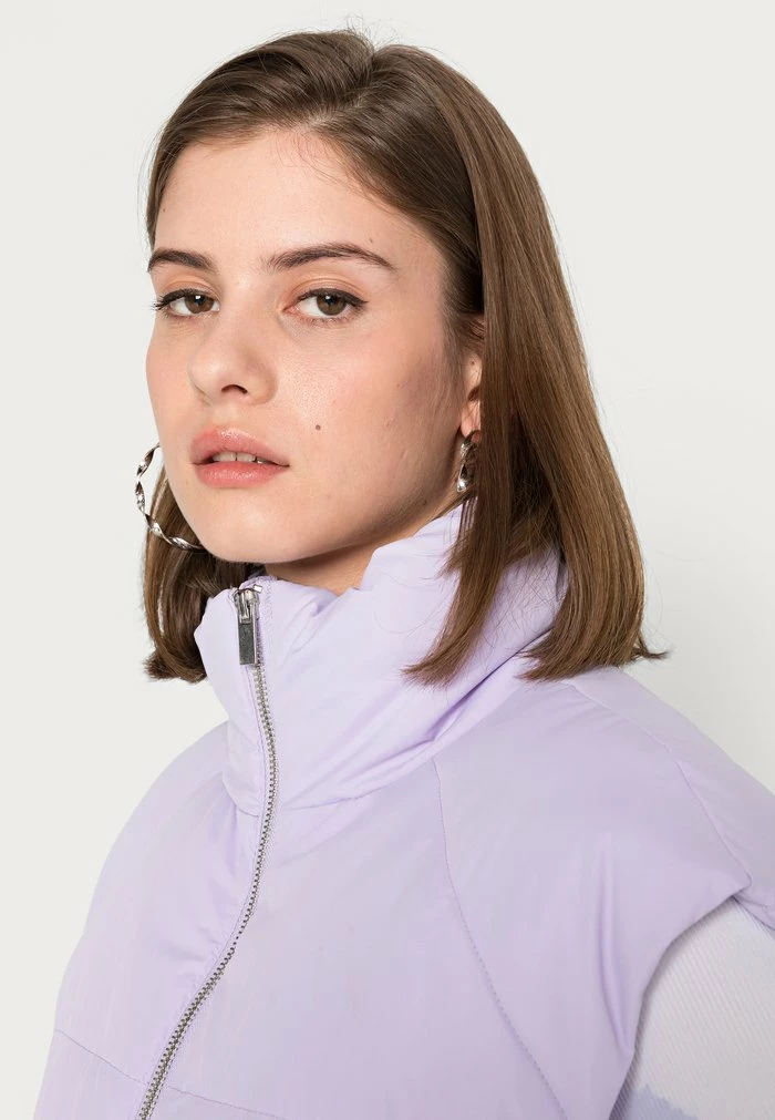 Vila VILOUI - Waistcoat - Pastel Lilac 7 Vila VILOUI - Waistcoat - Pastel Lilac - Image 5