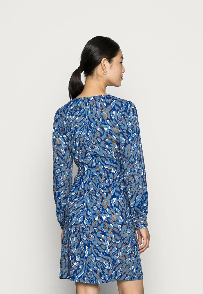 Vila ZUGI DRESS - Day Dress - Mazarine Blue 5 Vila ZUGI DRESS - Day Dress - Mazarine Blue - Image 3