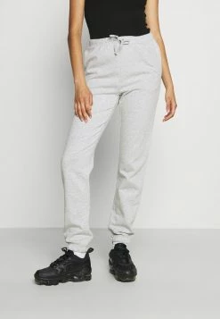 Vila RUST - Tracksuit Bottoms - Light Grey Melange