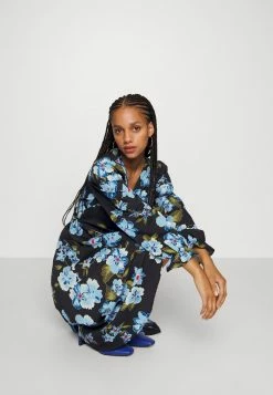 Vila VITINA WRAP DRESS - Maxi Dress - Black/blue 11 Vila VITINA WRAP DRESS - Maxi Dress - Black/blue -Vila shop abd7047a111b458f964ae3602c0fb967