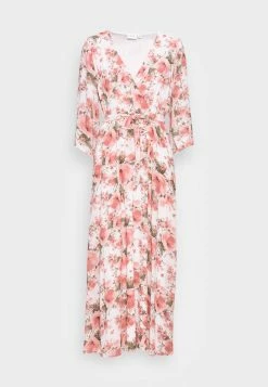 Vila VICLARETTE V NECK ANKLE DRESS - Day Dress - Cloud Dancer/pink 10 Vila VICLARETTE V NECK ANKLE DRESS - Day Dress - Cloud Dancer/pink -Vila shop adc87ee835154dca8d85b1f9d772885f