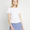 Vila VIHAGEN O NECK - Basic T-shirt - White 1 Vila VIHAGEN O NECK - Basic T-shirt - White -Vila shop ae864cf2acba48e7ba3ccfdd198d8552