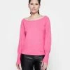 Vila VIRIL OFF SHOULDER - Jumper - Fandango Pink -Vila shop aed789bdd0cf4421ab831252601732a0