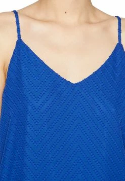 Vila VIMICHELLE SINGLET - Top - Mazarine Blue -Vila shop b08b8b3cd4354528ab9eabc56512fbba
