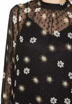 Vila VISUN EDEE - Long Sleeved Top - Black -Vila shop b0e0035a3a42459db39f3f8123c1eb11