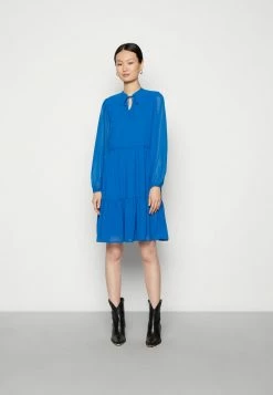 Vila VIBLYRA V-NECK DRESS​ - Day Dress - Classic Blue