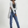 Vila VIRIL - Cardigan - Light Grey Melange -Vila shop b3d1f0856e7247c0970f3a7c50346ff0