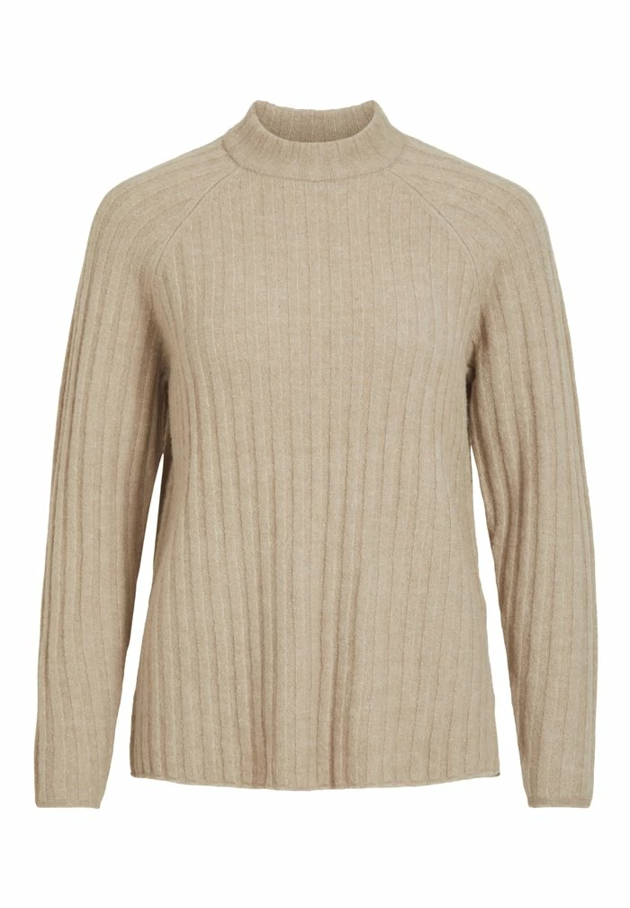 Vila VINIKKI - Jumper - Natural Melange/melange 3 Vila VINIKKI - Jumper - Natural Melange/melange