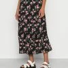 Vila VINATALIE SKIRT - Maxi Skirt - Black -Vila shop b5a45792e8824c9a9d55392c15845d68