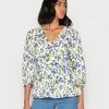 Vila VIPAYA SLEEVE WRAP - Blouse - Cloud Dancer