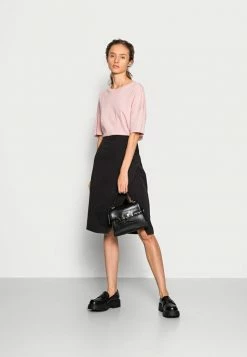 Alternative view of Vila VIGULA WRAP KNEE SKIRT - Pencil Skirt - Black
