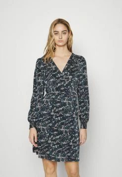 Vila VIPLINA WRAP DRESS - Day Dress - Forest Night
