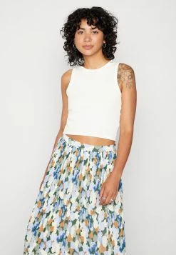Vila VIADELINE PLISSE MIDI - A-line Skirt - Blue/green -Vila shop b85e9af2d9c244ad8efe2fb59e110685