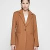 Vila VIPOKO JACKET - Classic Coat - Toasted Coconut -Vila shop b9ba9a18b4754e2f802ee608114aa58e