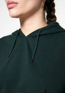 Vila VIRUST CROPPED HOODIE - Hoodie - Pine Grove -Vila shop bd811425f23a45768bda35af6098d0bd