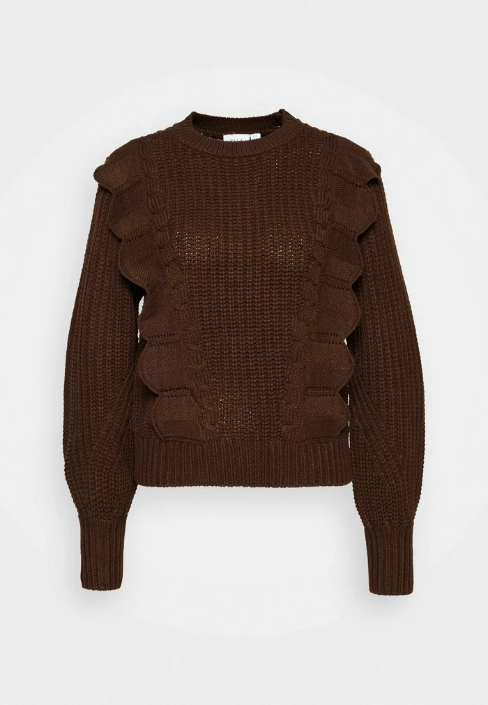 Vila VINORILA FLOUNCE - Jumper - Demitasse 7 Vila VINORILA FLOUNCE - Jumper - Demitasse - Image 5