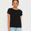 Vila VIPAYA - Basic T-shirt - Black