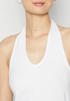 Vila VIFELIA CROSSED NECKTOP - Top - Cloud Dancer -Vila shop bfa06278a8c34f328e04bf48d4f792fd